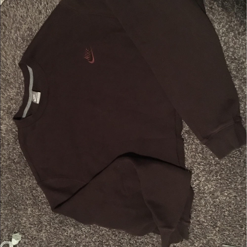 Brown Nike Crop Top